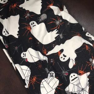 TC LuLaRoe leggings Halloween ghosts